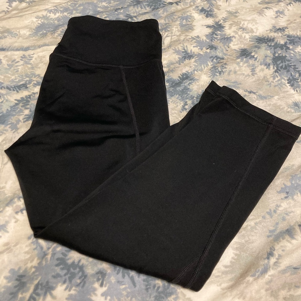 Gapfit 7/8 Leggings Eclipse Crop Black Small